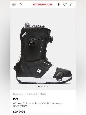 Women's Lotus Step On Snowboard Boot 2021 DC